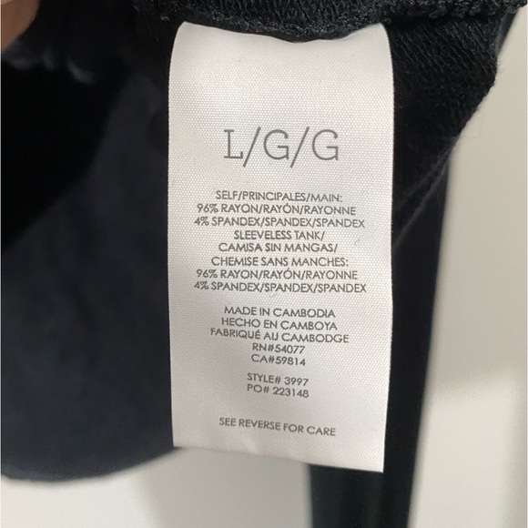 Cabi 3997 ATC Crop Top with Twisted Front Long Sleeve Size Large - Picture 5 of 7